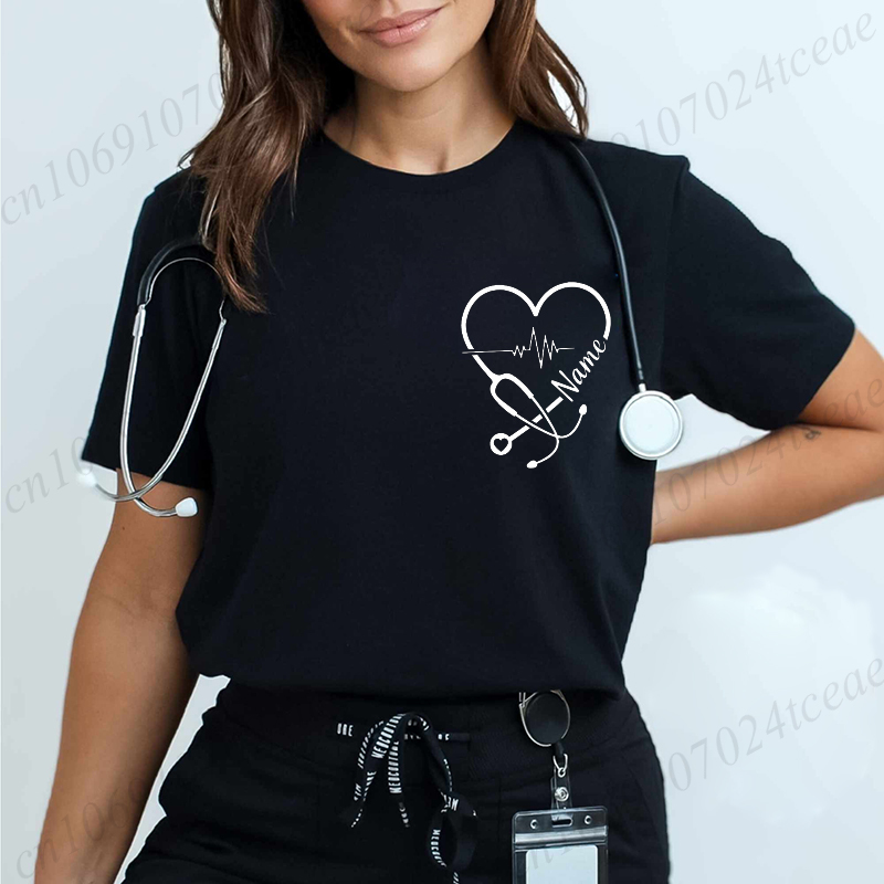 Summer Clothing Name - Camiseta Personalizada para Enfermeiros, Novas Camisetas