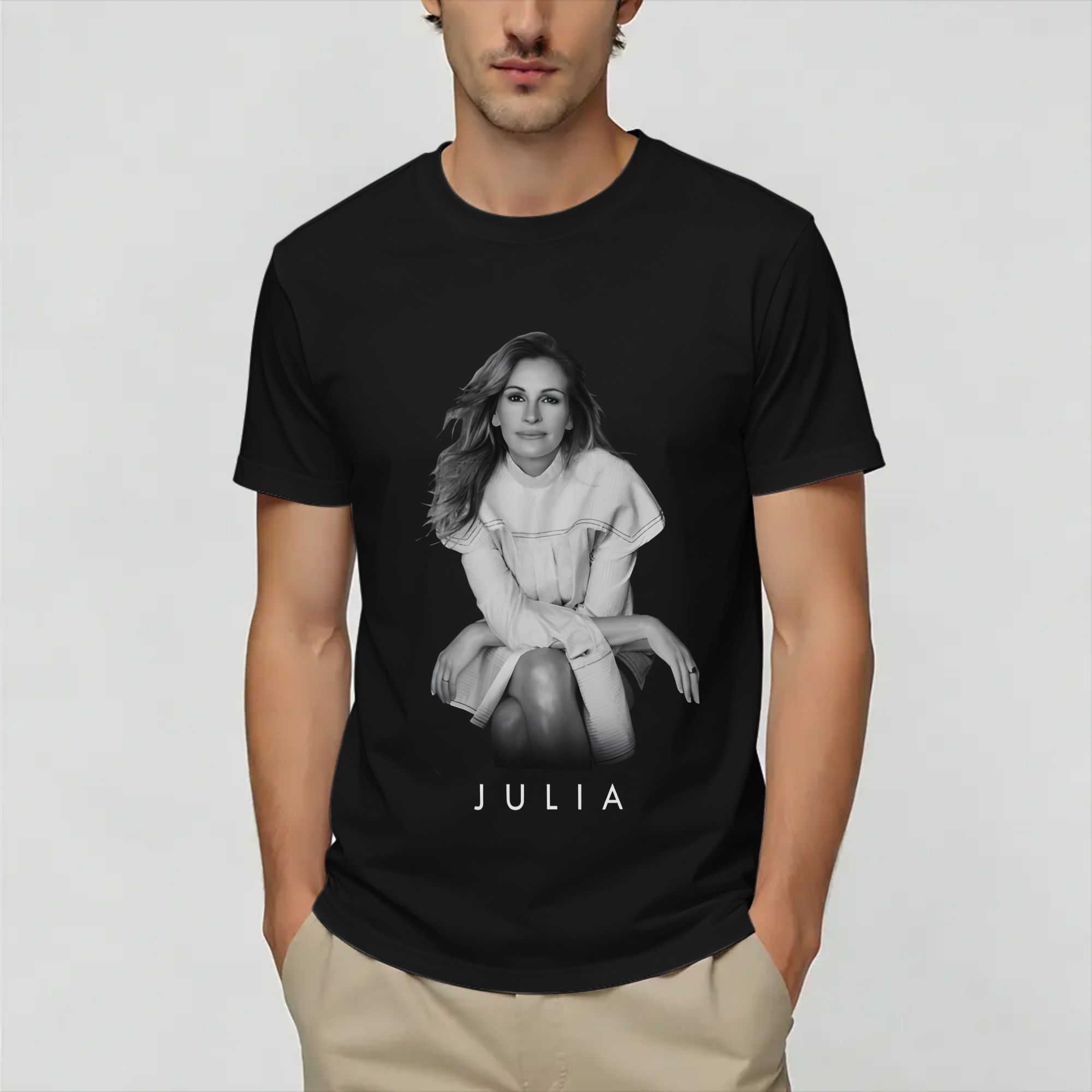 Summer Roberts Clothing - Camiseta de algodão puro Julia Roberts