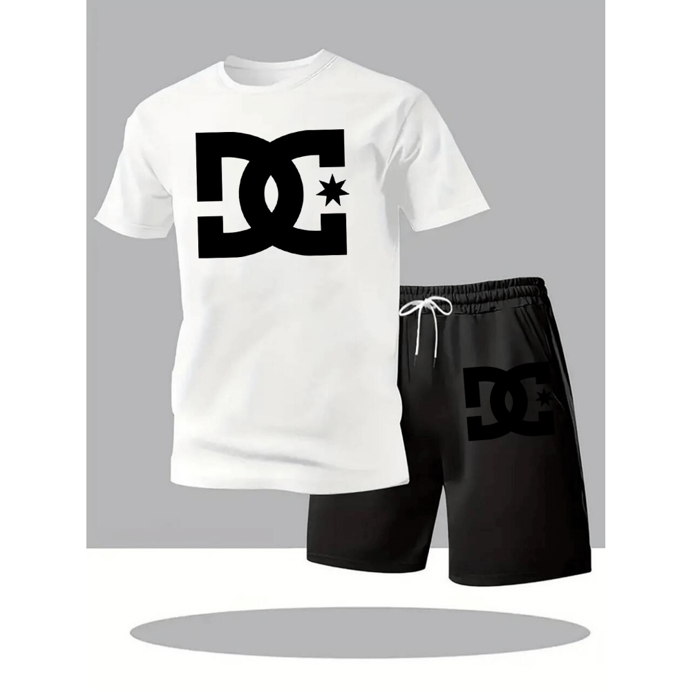 Summer Clothing Pieces - Conjunto de Roupas Casuais Masculinas de