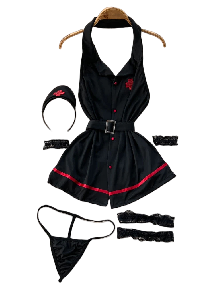 Summer Clothing Pieces - Vestido de Lingerie Sensual Erótica com