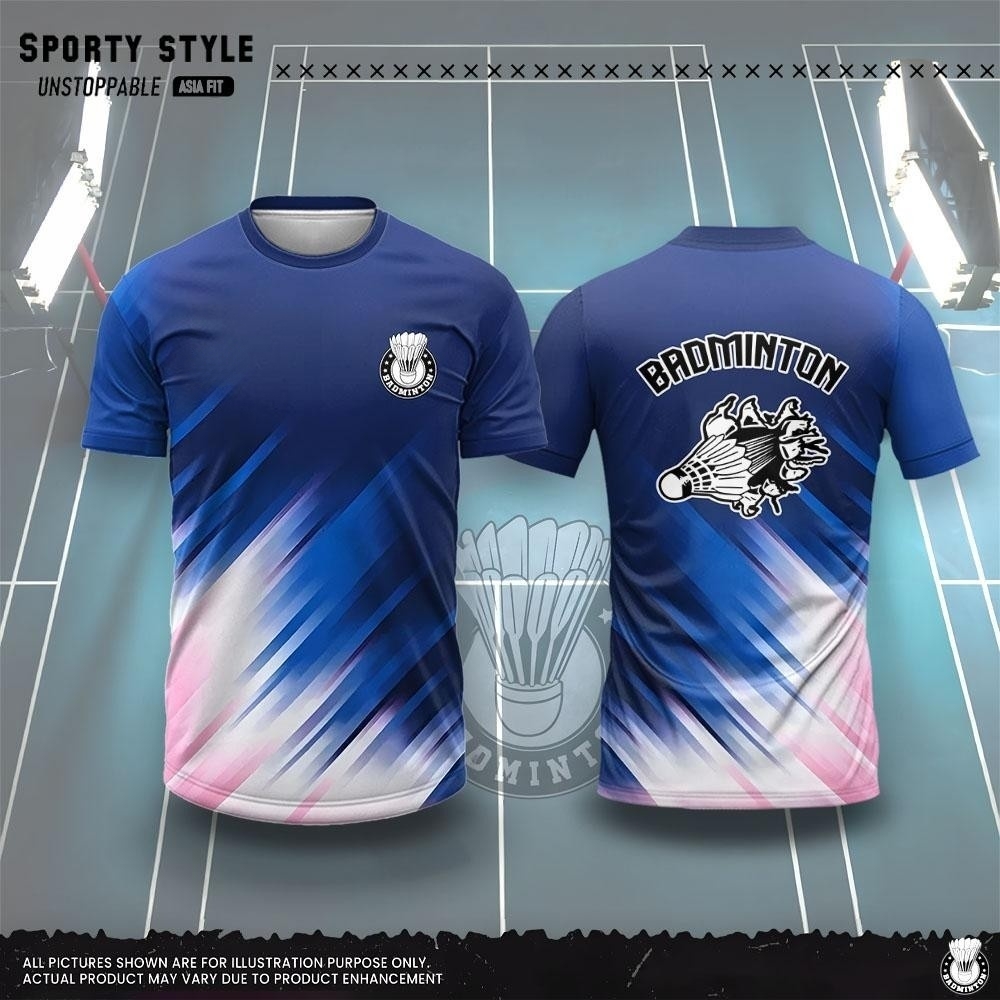 Summer Light Clothing - Roupas masculinas moda impressão 3d badminton
