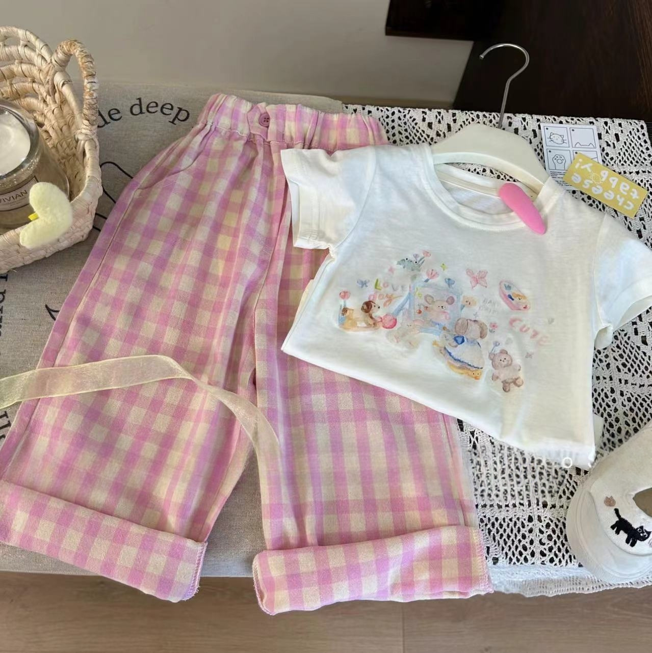 Summer Clothing Boutiques - Conjuntos de roupas infantis com estampa