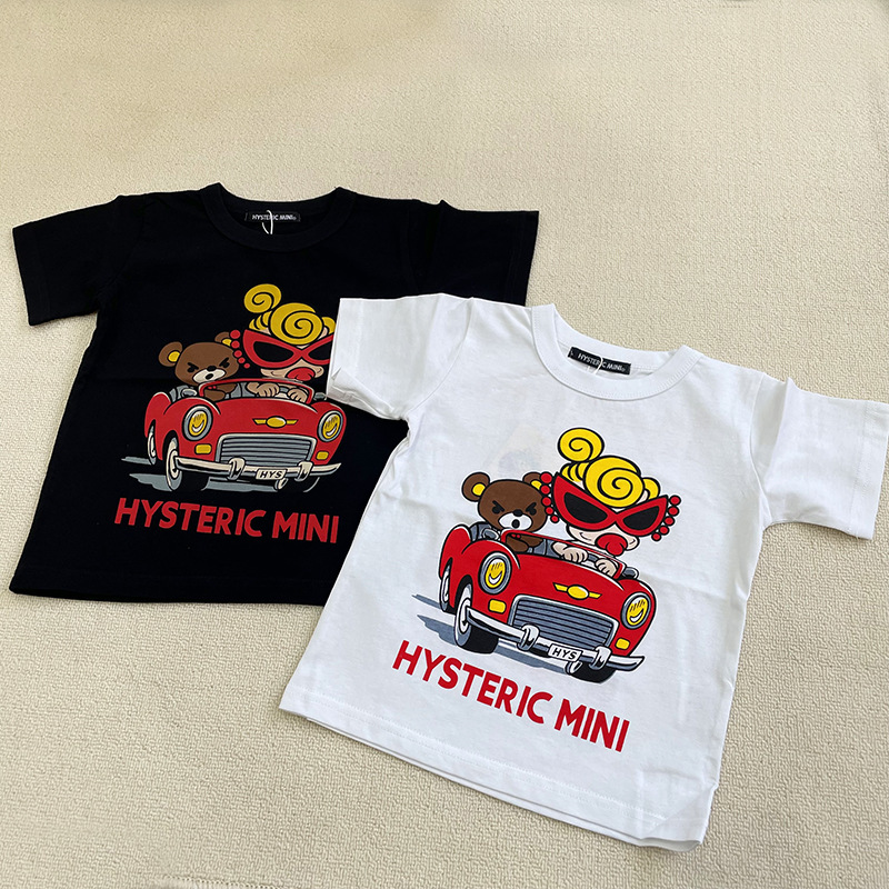 Summer Clothing For Japan - Camiseta Kawaii Nova Hysteric Mini Cartoon,