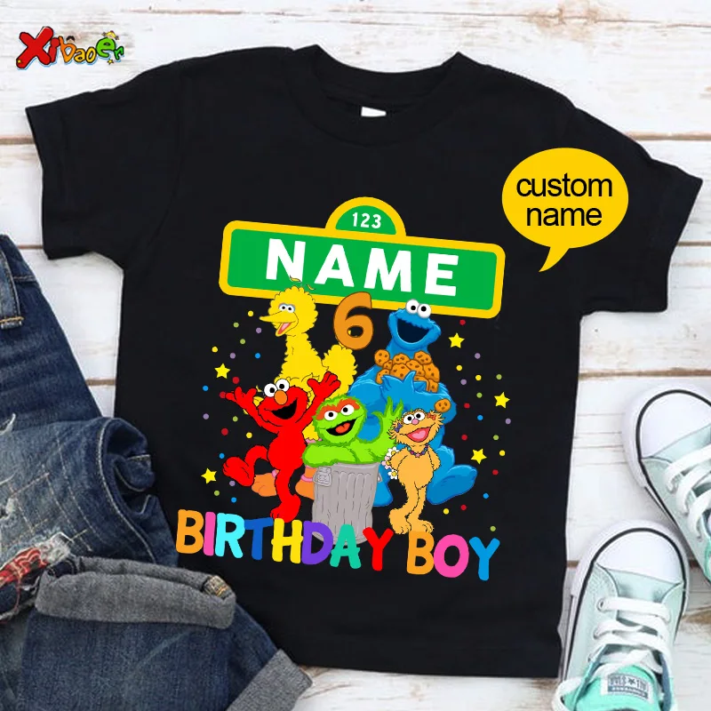 Summer Clothing For Teen Girls - Sereia aniversário menina t camisa preta