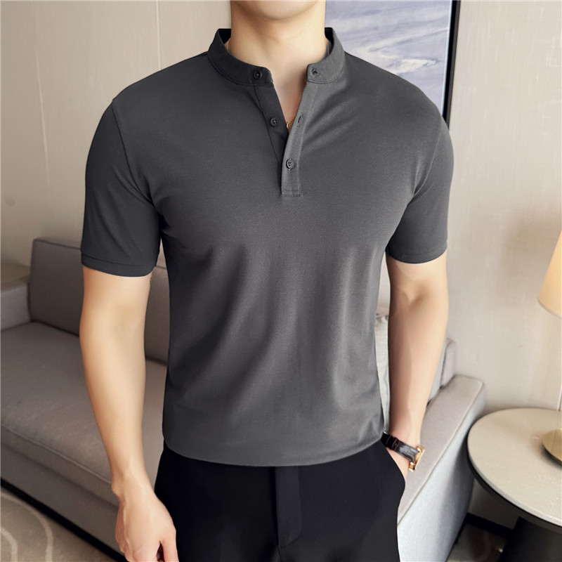 Camisa polo masculina de manga - Summer Light Clothing avaliação e preço