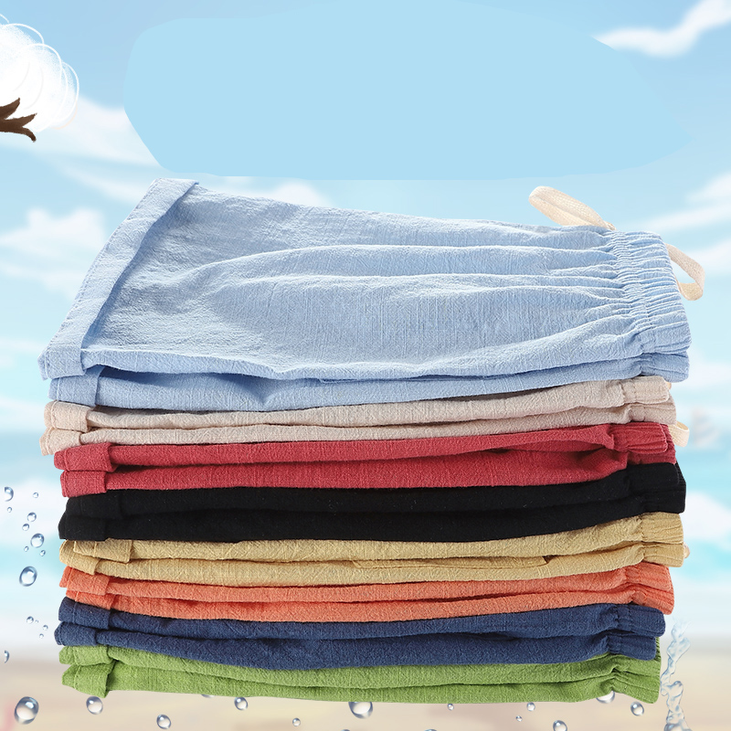 Algodão e shorts de linho para - Summer Clothing For Teen Girls avaliação e preço