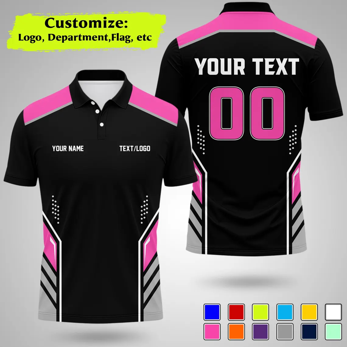 Nova Camisa Polo Personalizada - Summer Clothing Name avaliação e preço
