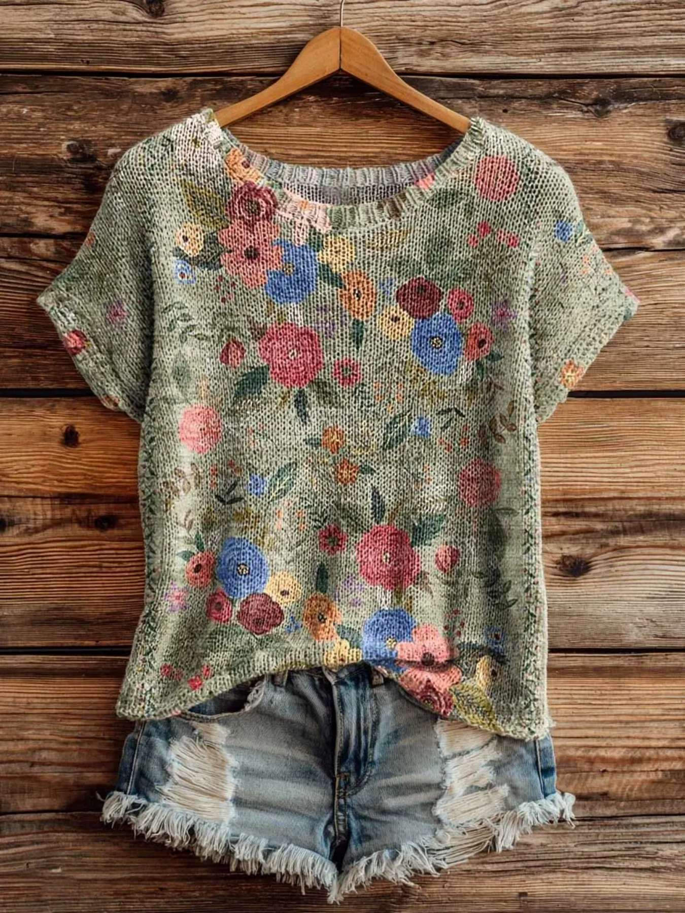 Blusa Feminina Estampada Sem T - Summer Clothing Yarn avaliação e preço