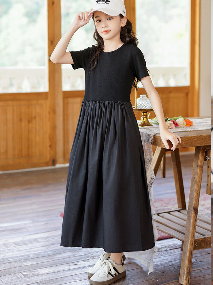 Maxi vestido longo para menina - Summer Clothing For Teen Girls avaliação e preço