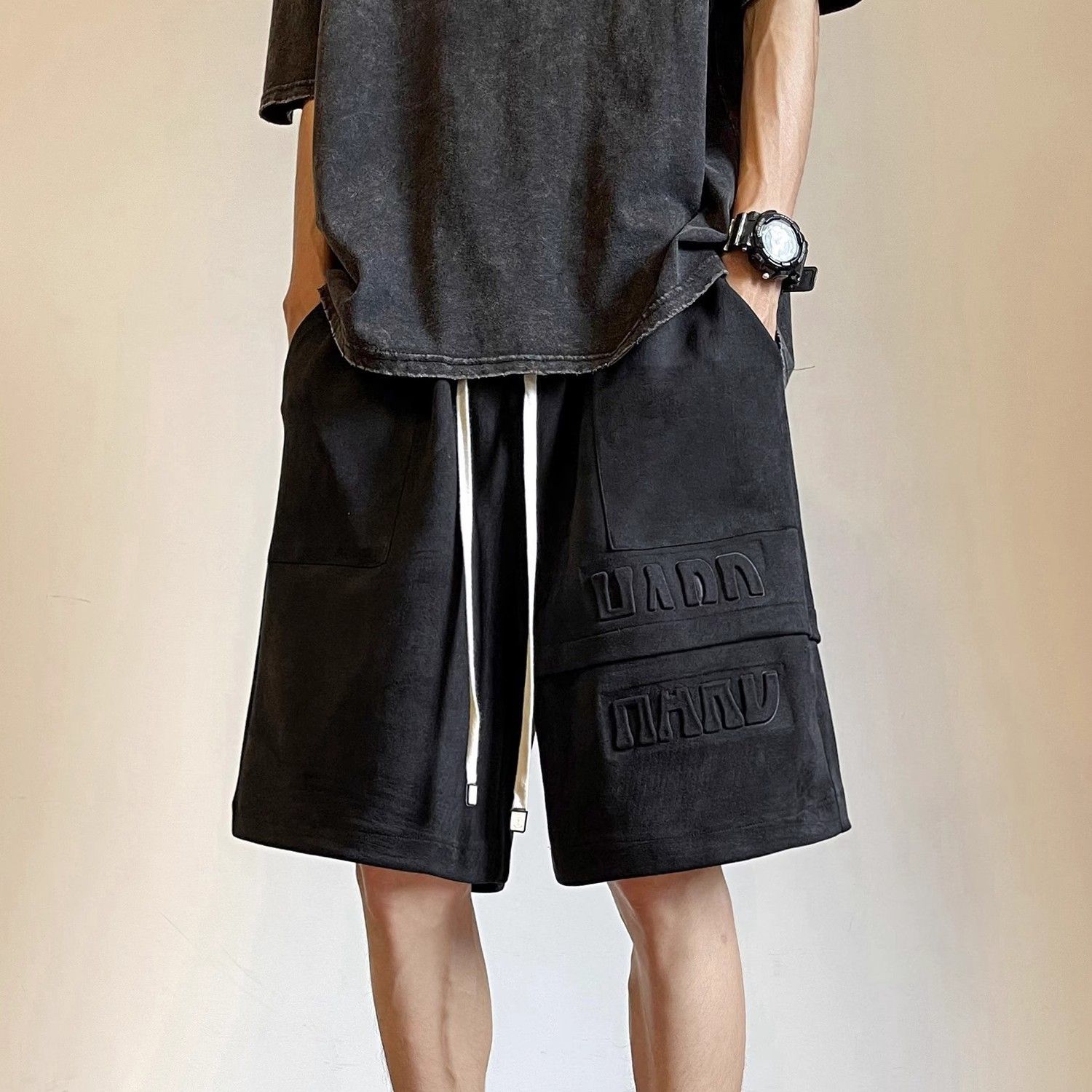 Calções masculinos carta emend - Summer Clothing Deals avaliação e preço