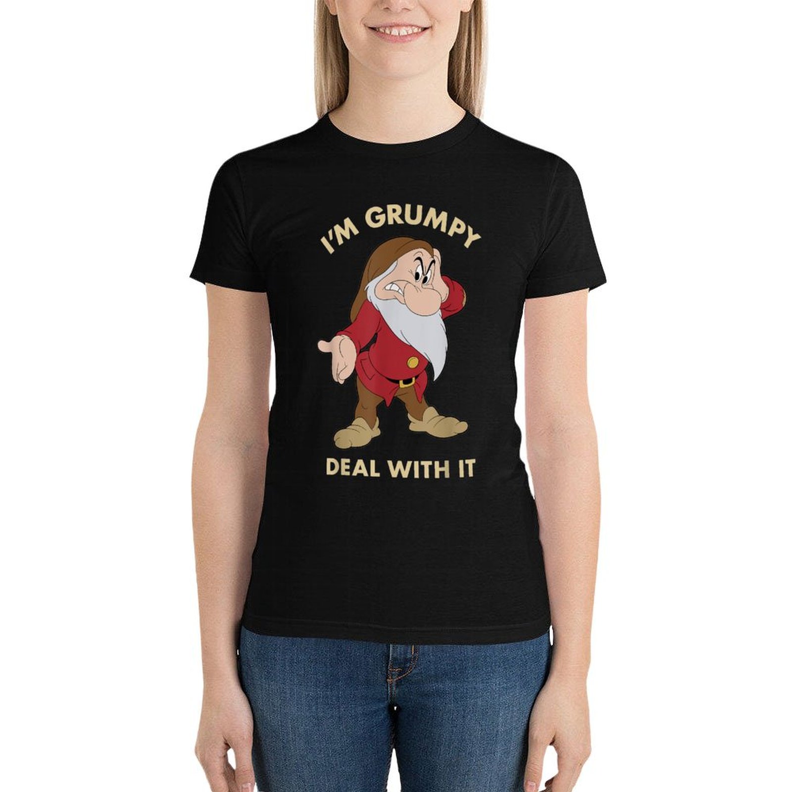 I'm Grumpy Deal with It T-Shir - Summer Clothing Deals avaliação e preço