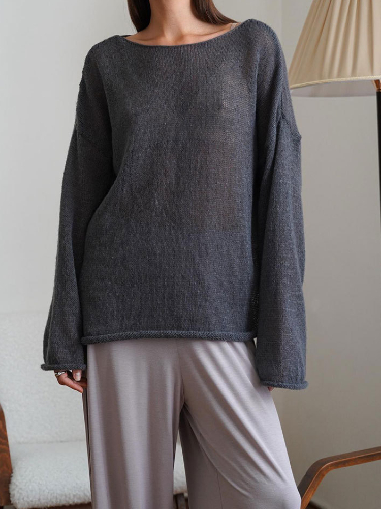Primavera verão oco malha over - Summer Clothing Yarn avaliação e preço