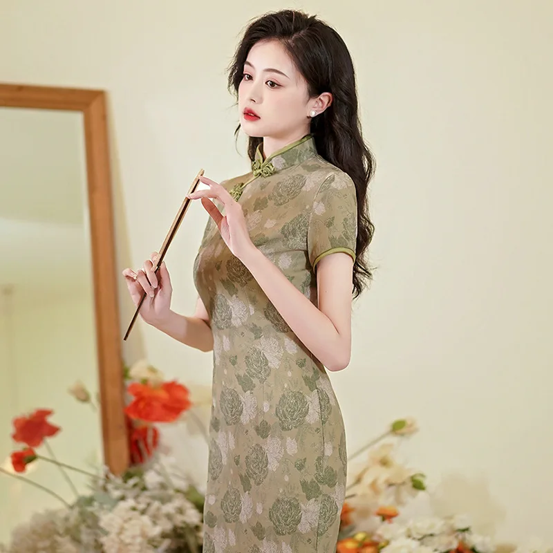Yourqipao verão melhorado cheo - Summer Evenings Clothing avaliação e preço