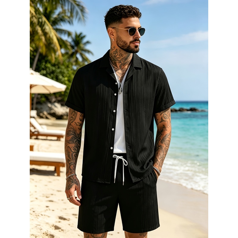 Conjunto de terno casual mascu - Summer Light Clothing avaliação e preço
