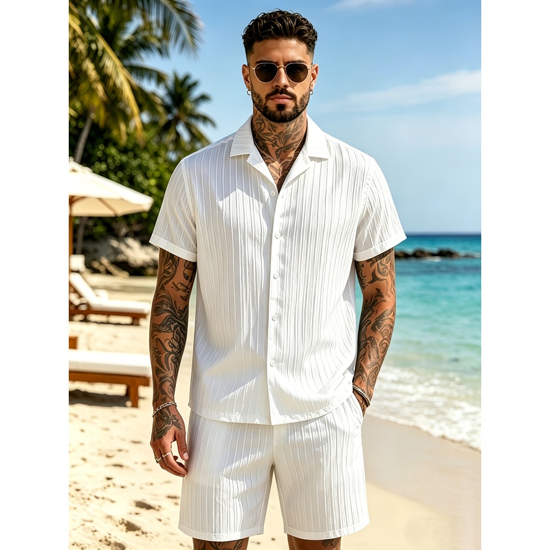 Conjunto de terno casual mascu - Summer Light Clothing avaliação e preço
