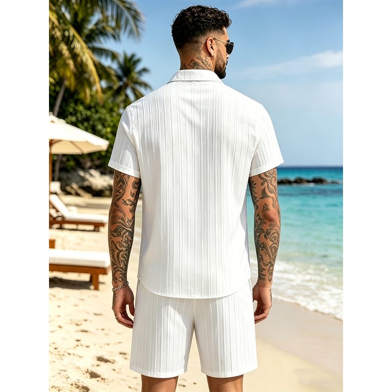 Conjunto de terno casual mascu - Summer Light Clothing avaliação e preço