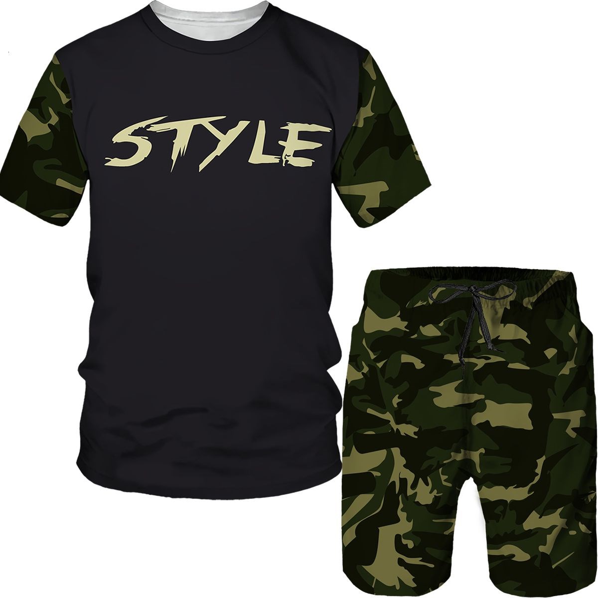 Conjuntos de Camuflagem Mascul - Summer Clothing Pieces avaliação e preço