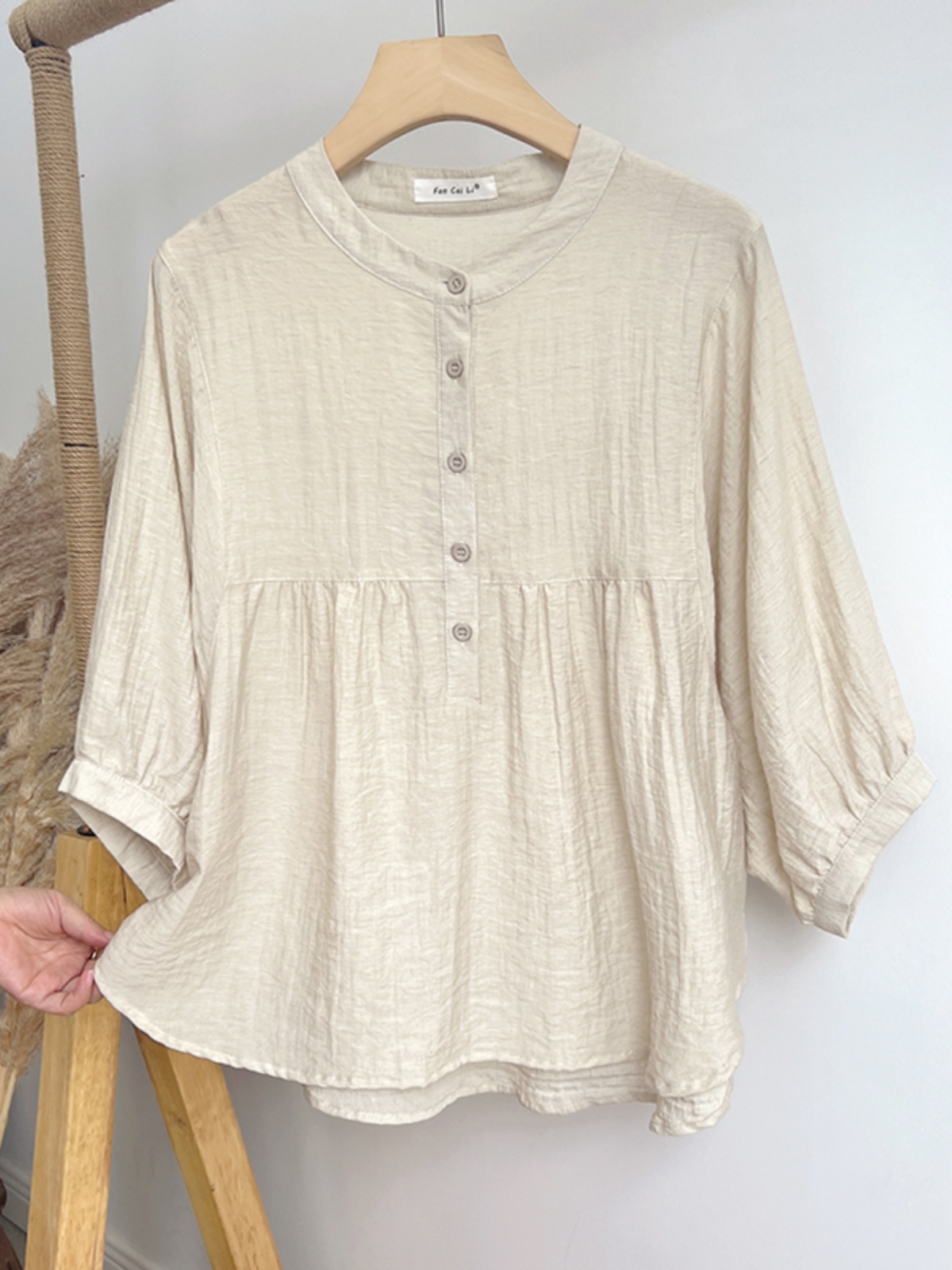 Camisas femininas soltas e fin - Summer Clothing For Japan avaliação e preço