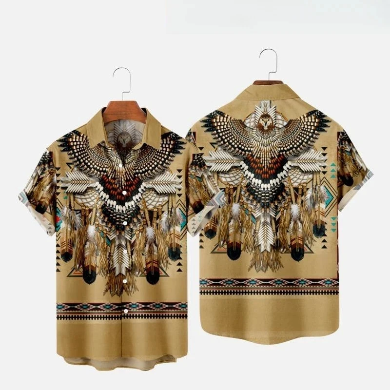 Camisas de Praia Estilo Étnico - Indian Summer Vintage Clothing avaliação e preço