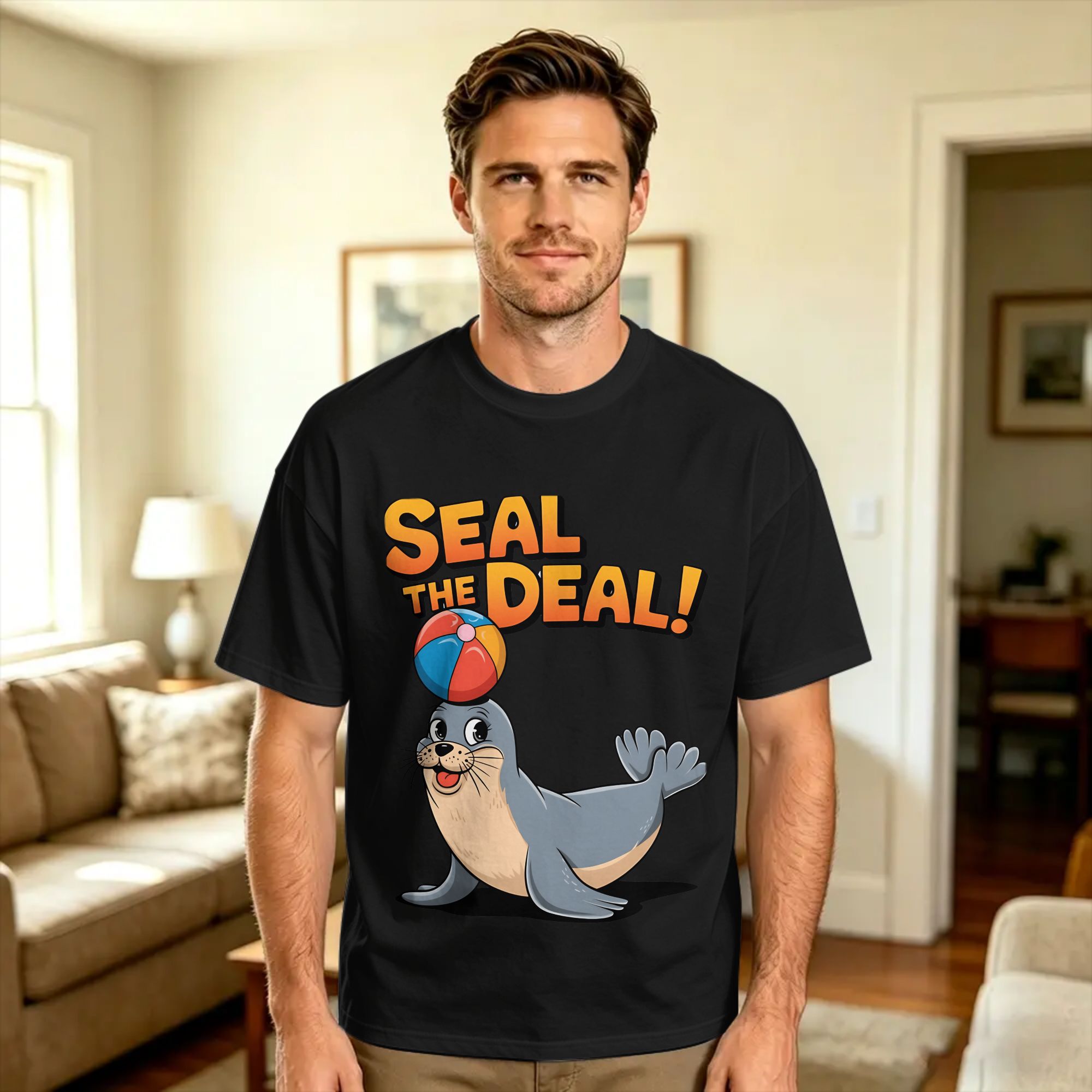 Camiseta Seal The Deal Hippie, - Summer Clothing Deals avaliação e preço