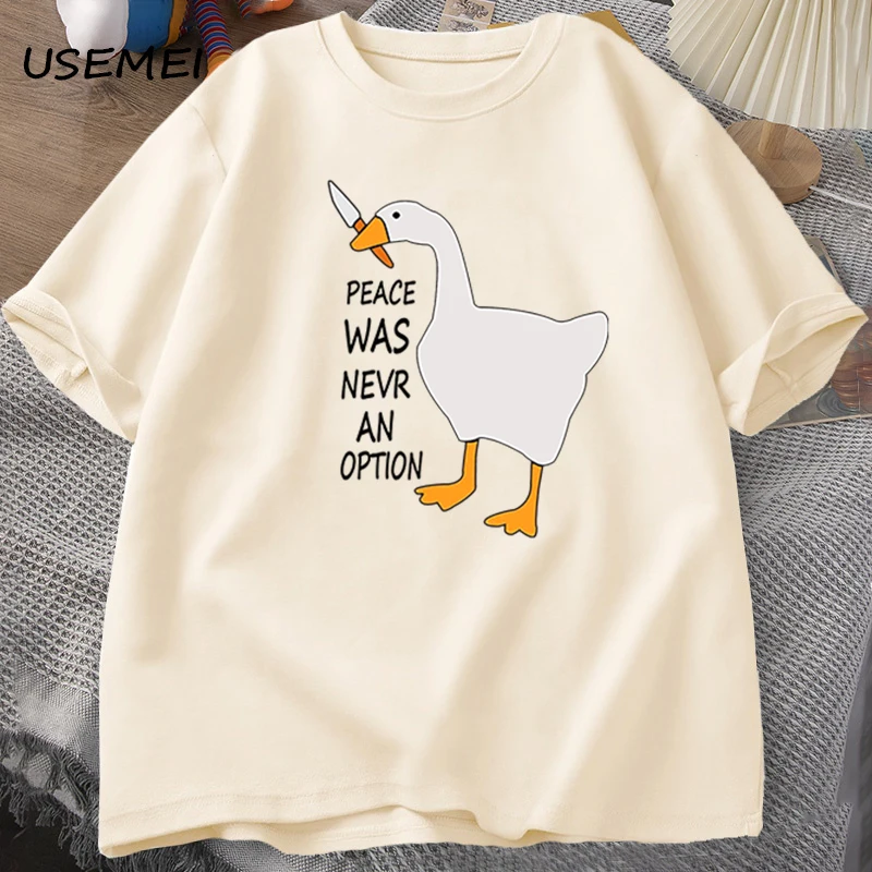Camisetas Goose Peace Was Neve - Summer Clothing Options avaliação e preço