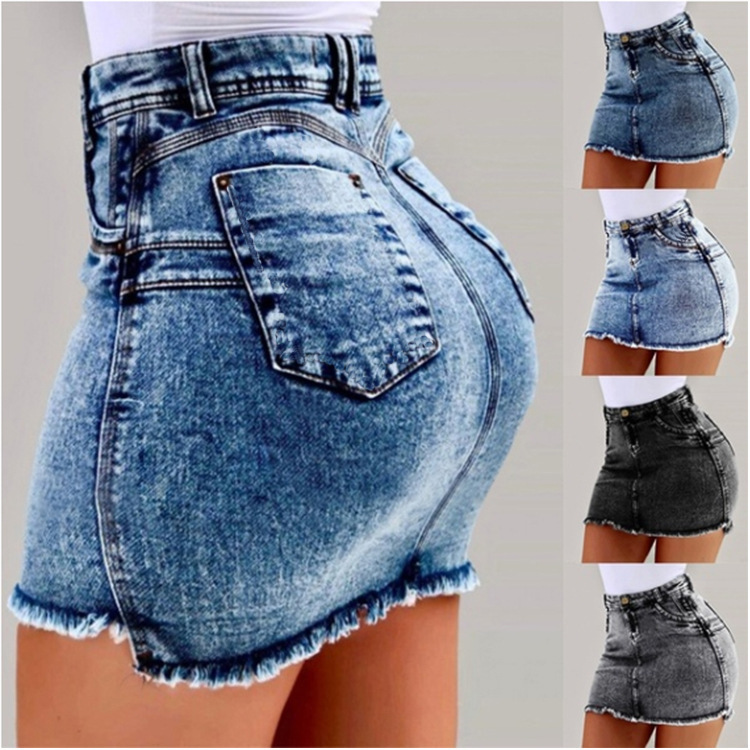 Nova cintura alta com bordas á - Summer Clothing Options avaliação e preço