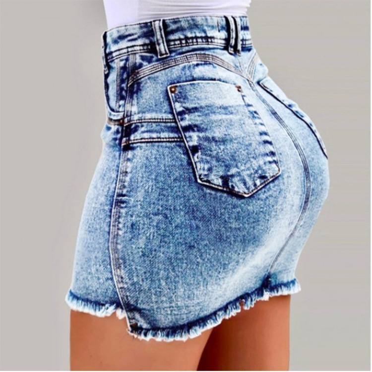 Nova cintura alta com bordas á - Summer Clothing Options avaliação e preço