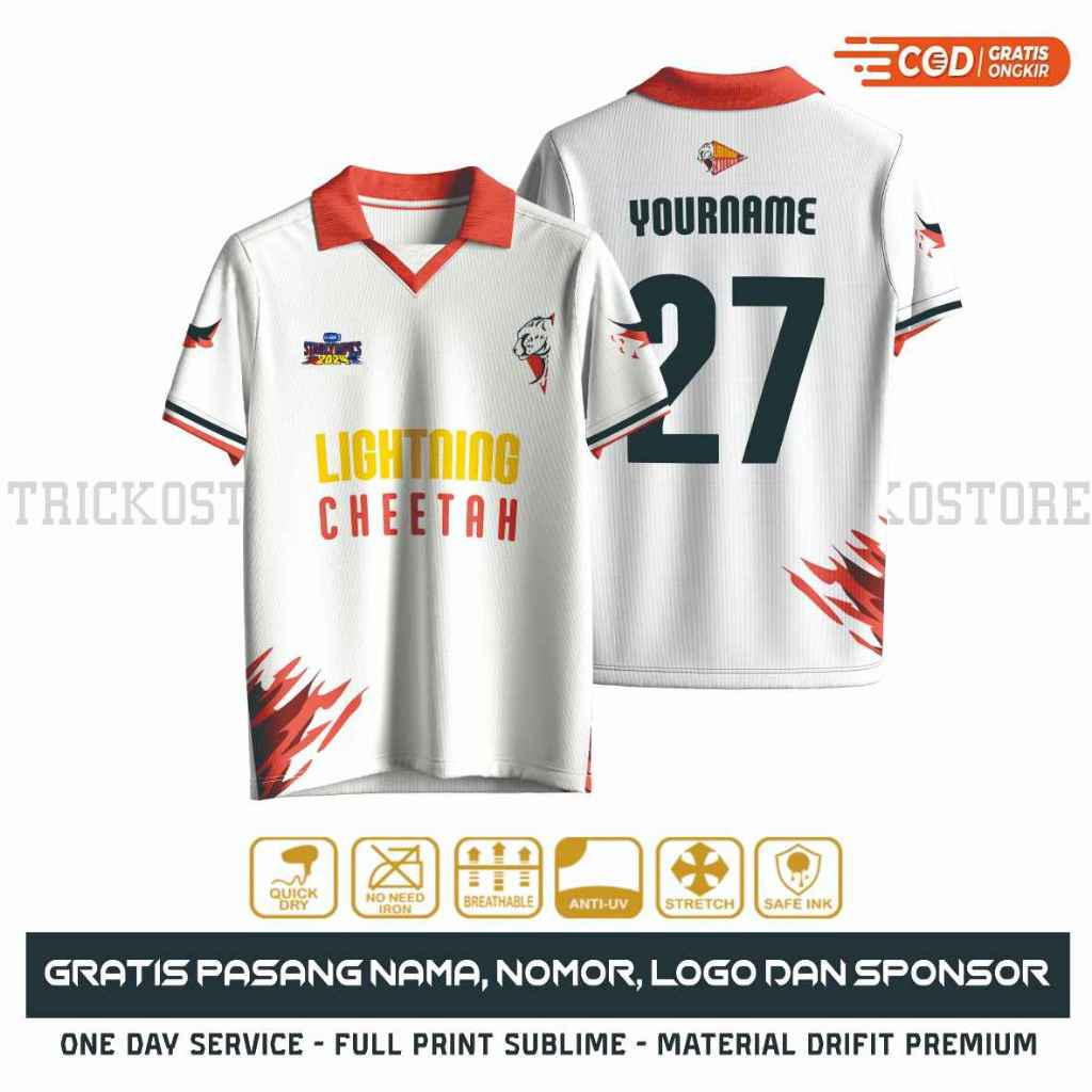 Camisa GMMTV LIGHTNING CHEETAH - Summer Clothing Name avaliação e preço