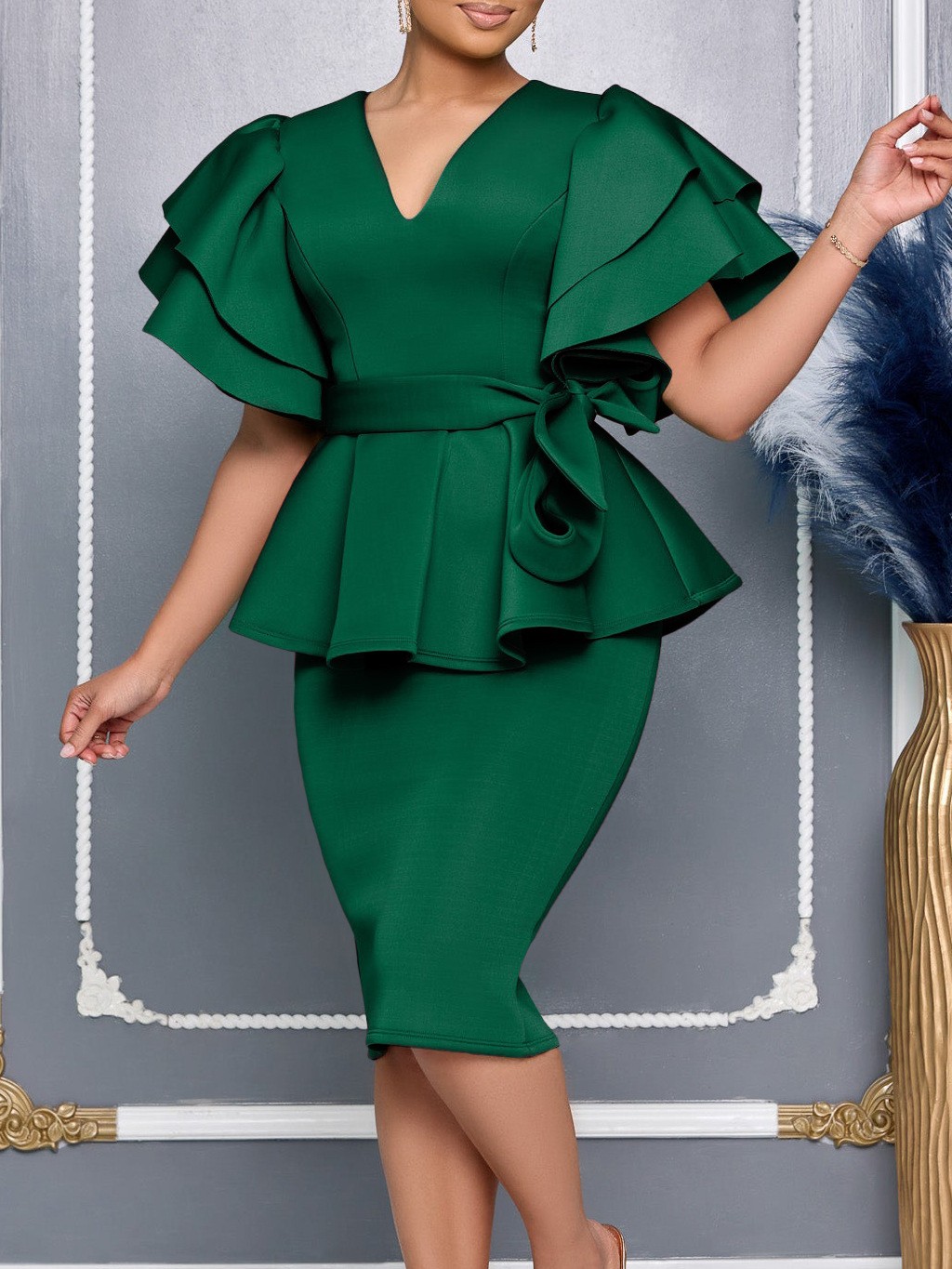 Vestido Midi Feminino de Verão - Summer Evenings Clothing avaliação e preço